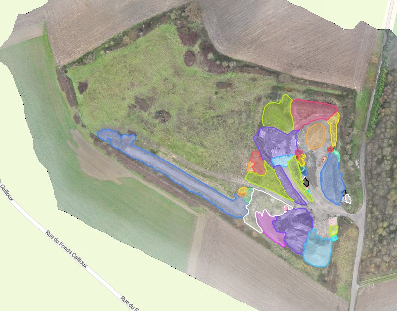 Relevé volumétrique par drone d’une carrière d’exploitation - Image 3