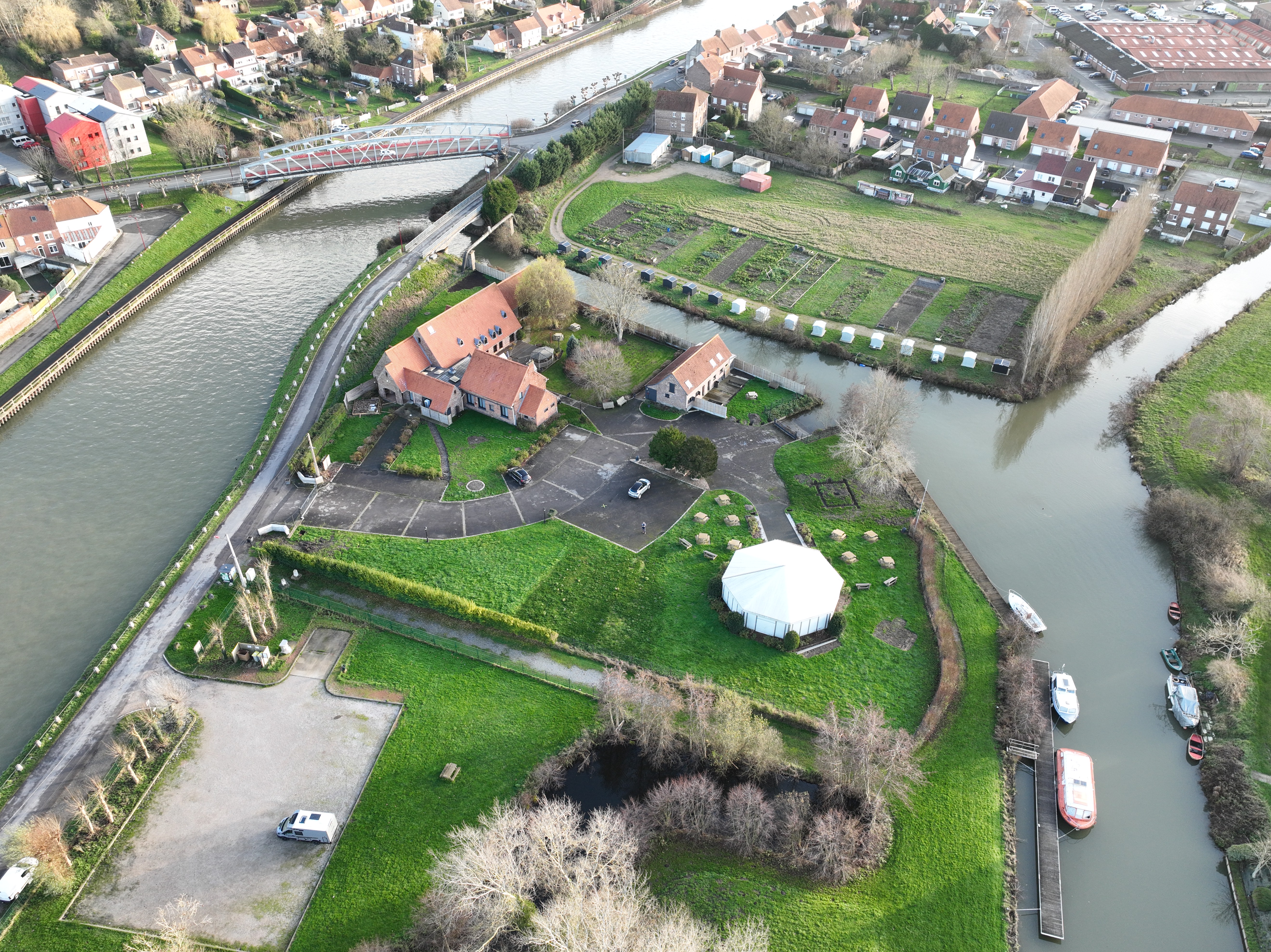 Reportage aérien et relevé topographique d’un domaine de réception - Image 2